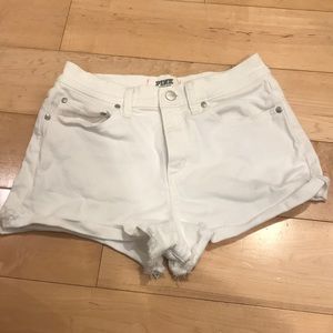 White shorts. Brand new